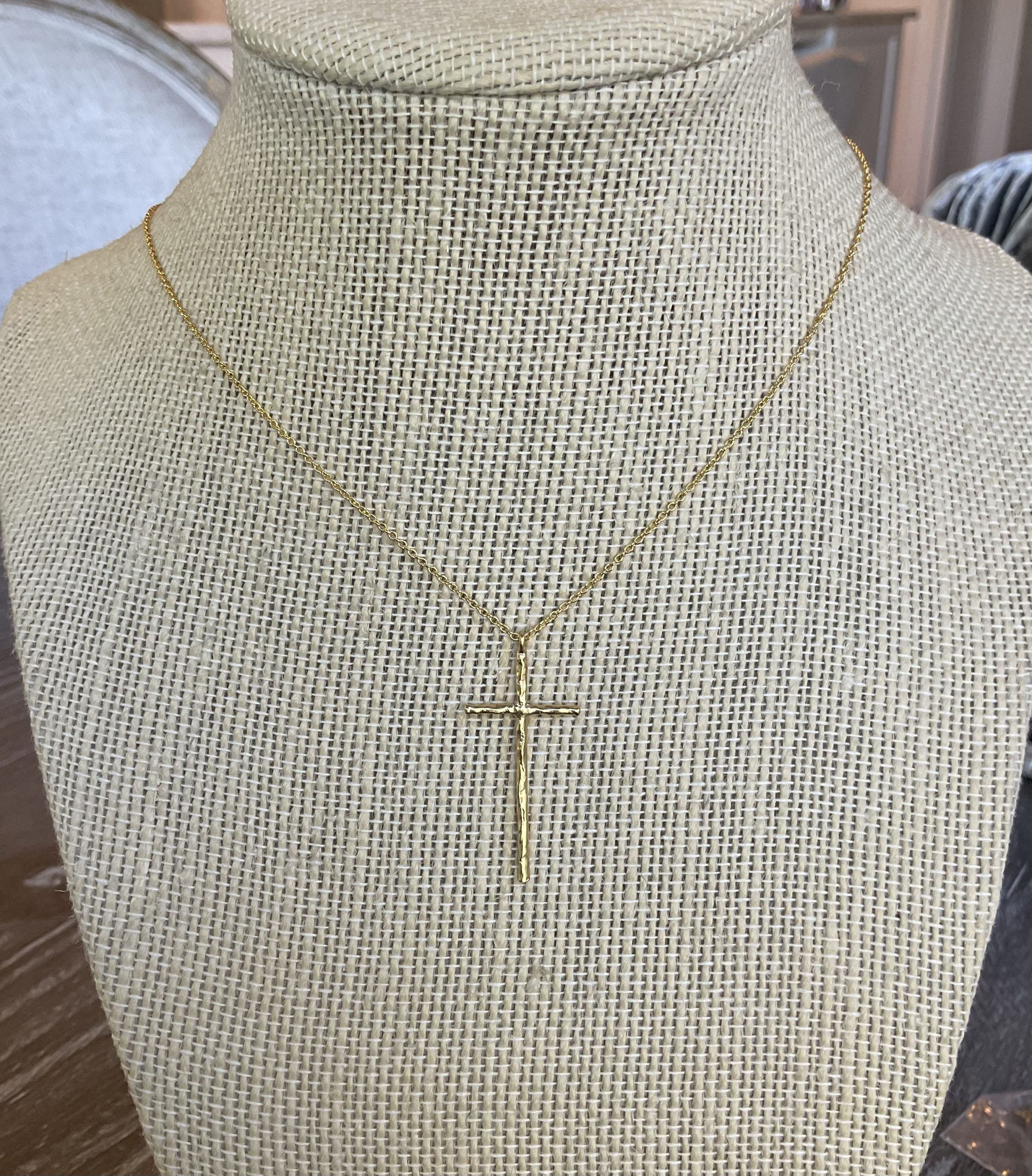 Thin Cross Necklace