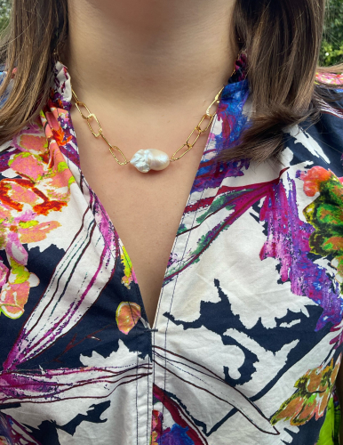 Baroque Pearl Necklace
